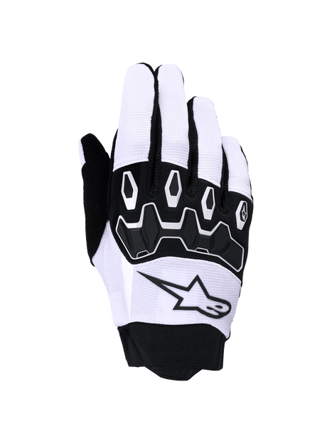 FULL BORE V2 GLOVES - LIGHT GRAY/BLACK Alpinestars motocross kit