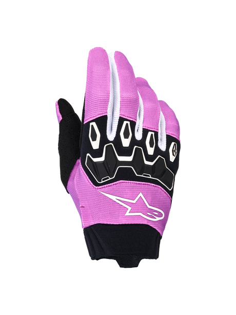 STELLA FULL BORE V2 GLOVES - VIOLET/WHITE/BLACK Alpinestars motocross kit