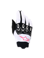 STELLA FULL BORE V2 GLOVES - WHITE/PINK FLUO/BLACK Alpinestars motocross kit