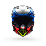 Bell 2025 Moto-10 Spherical PC Gloss ECE (Blue/White)