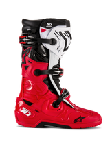 TECH 10 ENDURO BOOTS - BRIGHT RED/BLACK/WHITE