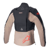 TECHDURA JACKET - BLACK/FALCON Brown
