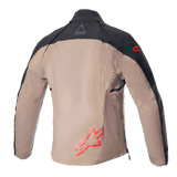 TECHDURA JACKET - BLACK/FALCON Brown