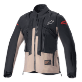 TECHDURA JACKET - BLACK/FALCON Brown