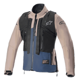 TECHDURA JACKET - FALCON/BROWN NIGHT/NAVY Alpinestars motocross kit