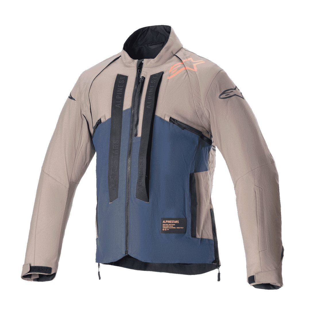 TECHDURA JACKET - FALCON/BROWN NIGHT/NAVY