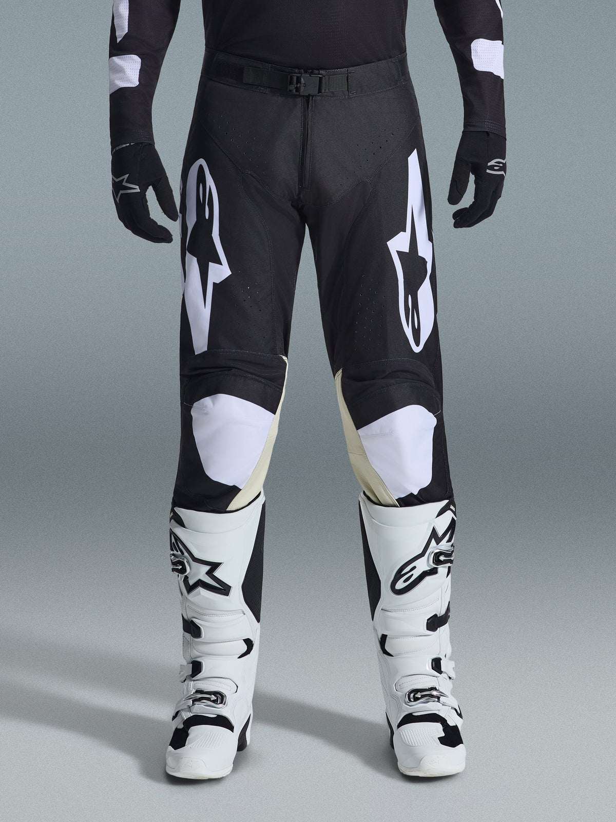 RACER AIR RIWAY PANTS - BLACK/WHITE