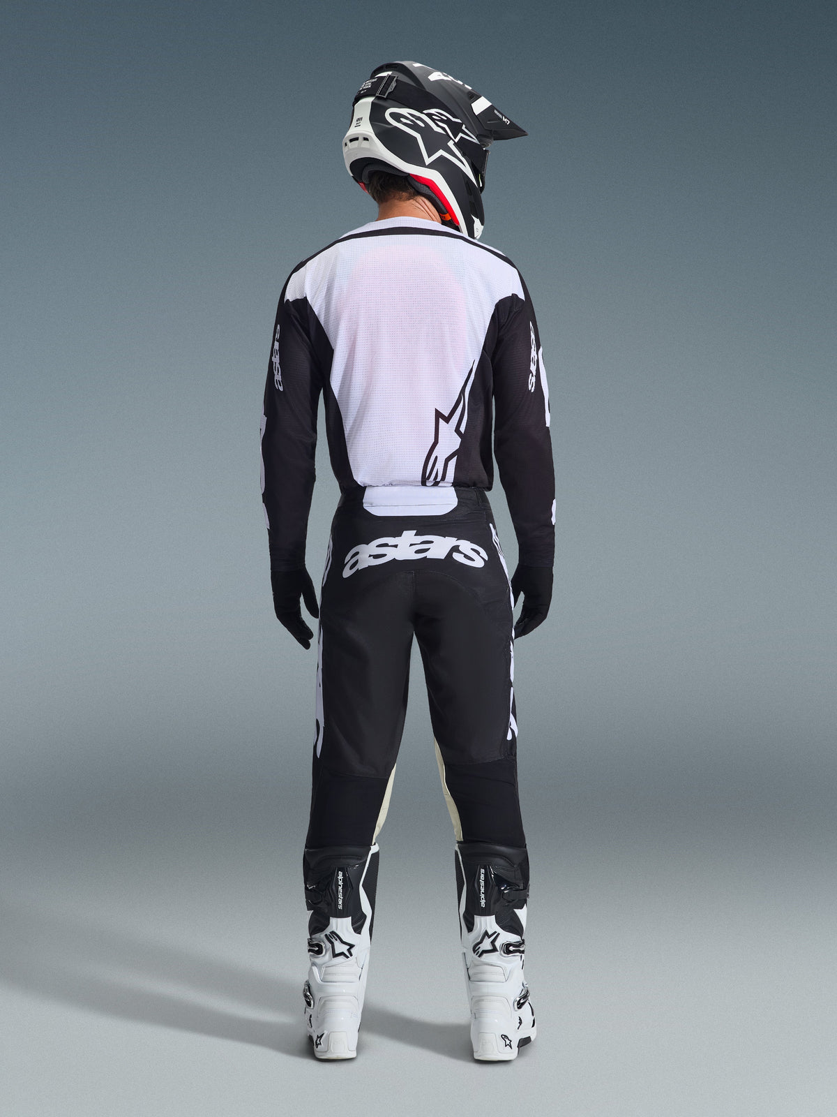 RACER AIR RIWAY PANTS - BLACK/WHITE