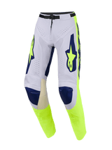 RACER AIR RIWAY PANTS - LIGHT GRAY/YELLOW FLUO/BLUE Alpinestars motocross kit