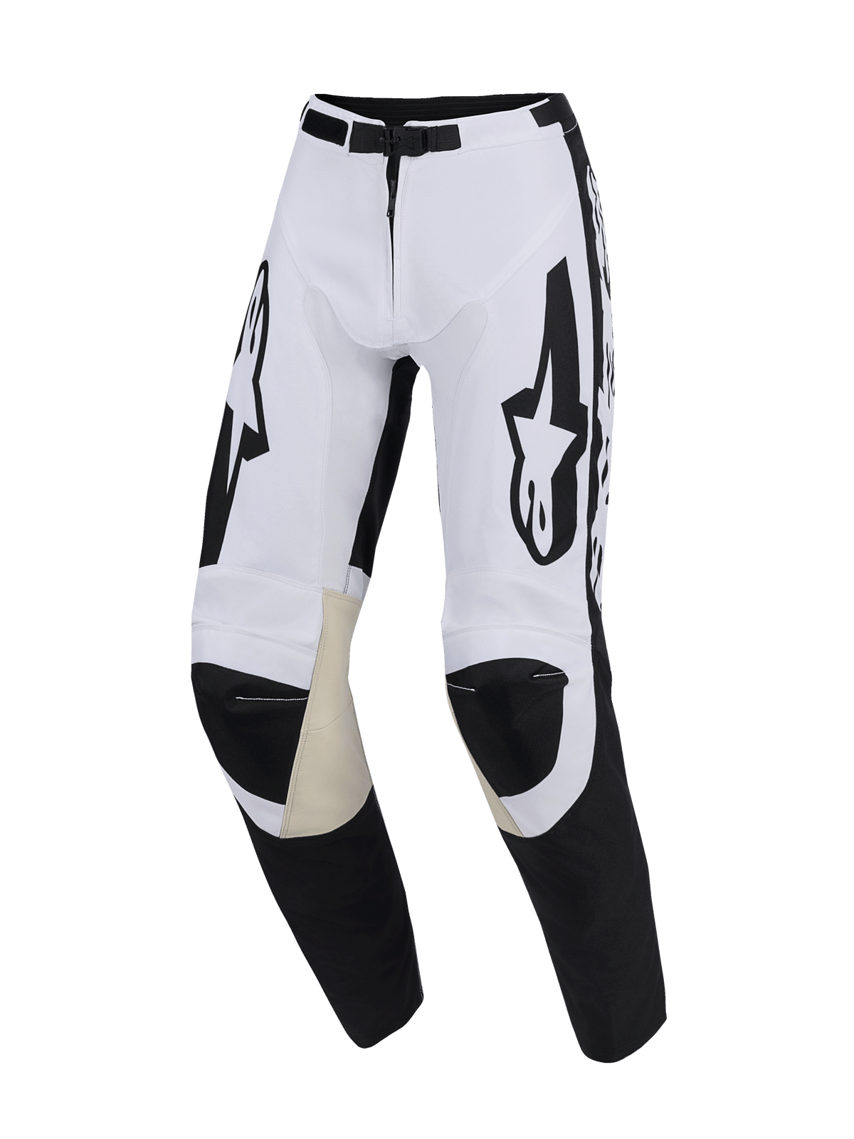 RACER RIWAY PANTS - WHITE/BLACK Alpinestars motocross kit