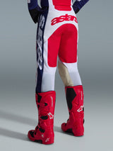 RACER RIWAY PANTS - WHITE/BLUE/RED