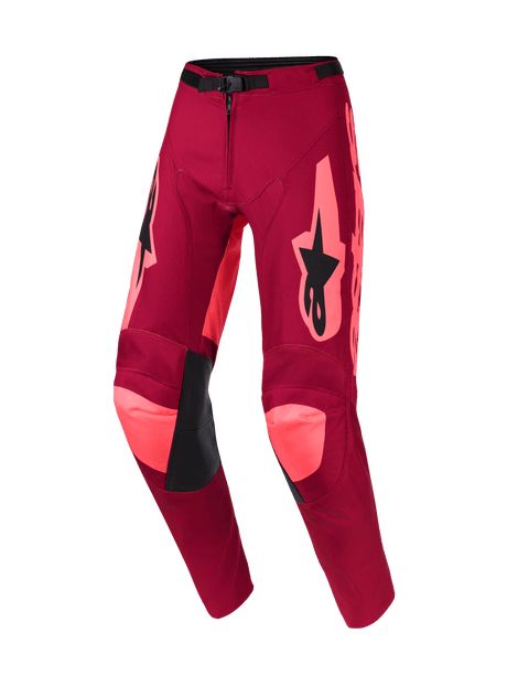 RACER RIWAY PANTS - DARK RED/CORAL Alpinestars motocross kit