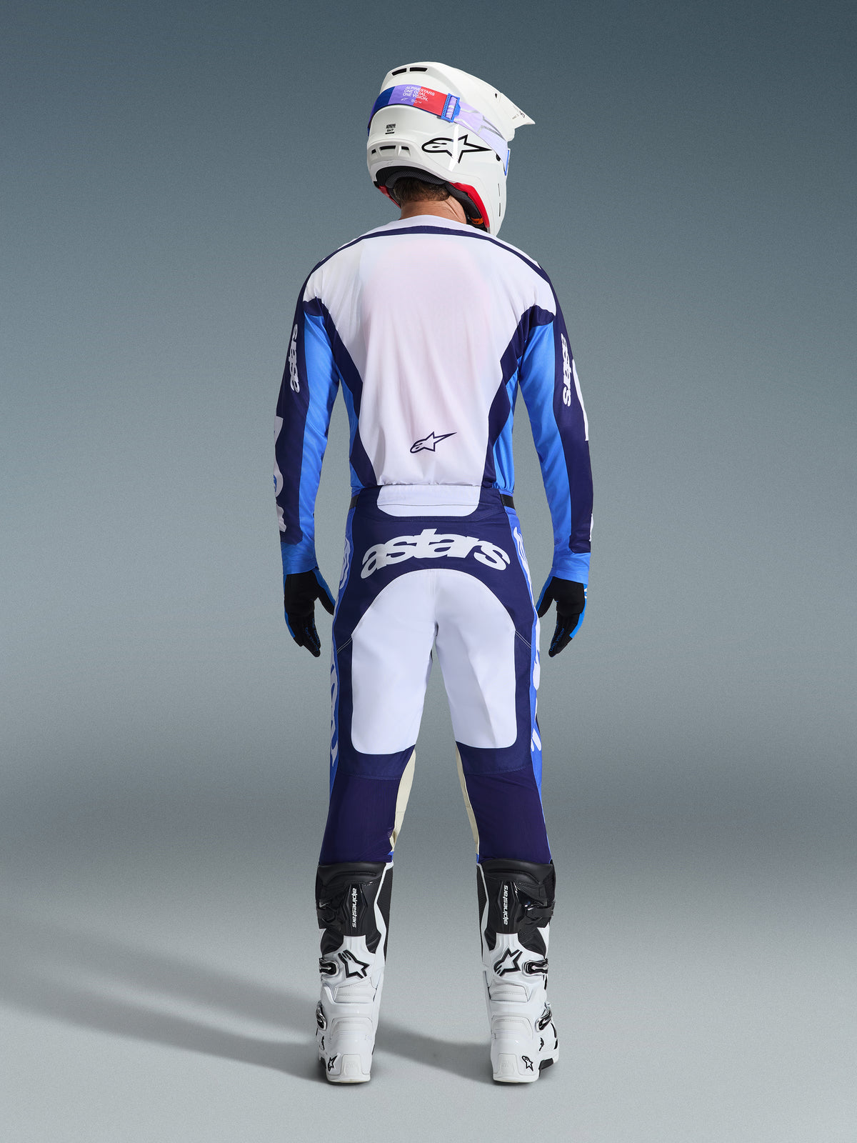 RACER RIWAY PANTS - UCLA BLUE/WHITE