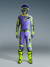 RACER PORTL PANTS - PURPLE/YELLOW FLUO