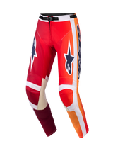 RACER PORTL PANTS - RED LIGHT/GRAY/DARK GRAY Alpinestars motocross kit