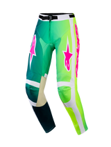 RACER PORTL PANTS - GREEN/WHITE/BLACK Alpinestars motocross kit