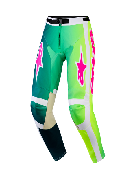 RACER PORTL PANTS - GREEN/WHITE/BLACK Alpinestars motocross kit