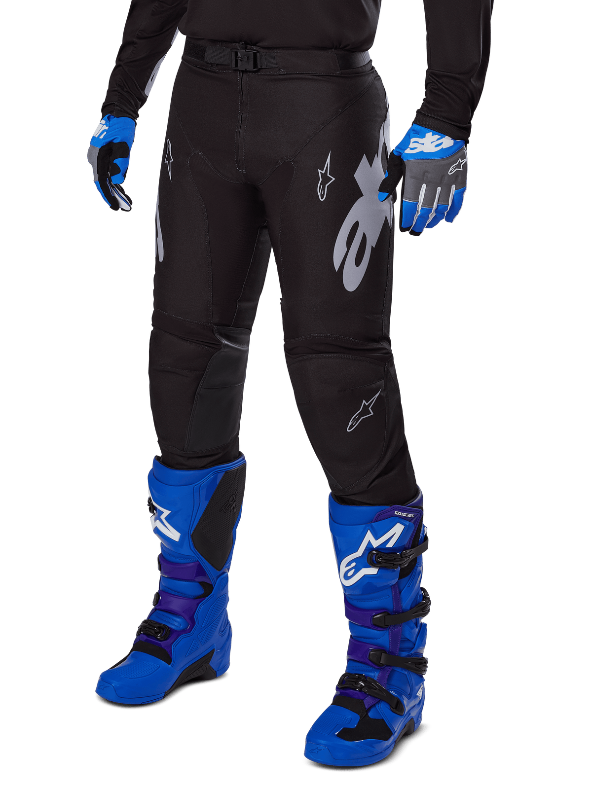 RACER GRAPHITE PANTS - BLACK/GRAY