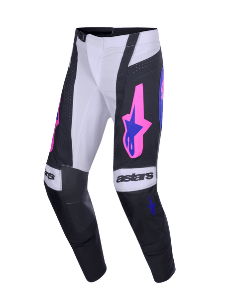 TECHSTAR KNIF PANTS - BLACK/LIGHT GRAY/PURPLE Alpinestars motocross kit