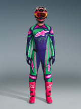 TECHSTAR NOMUR PANTS - DEEP PURPLE/GREEN/PINK FLUO