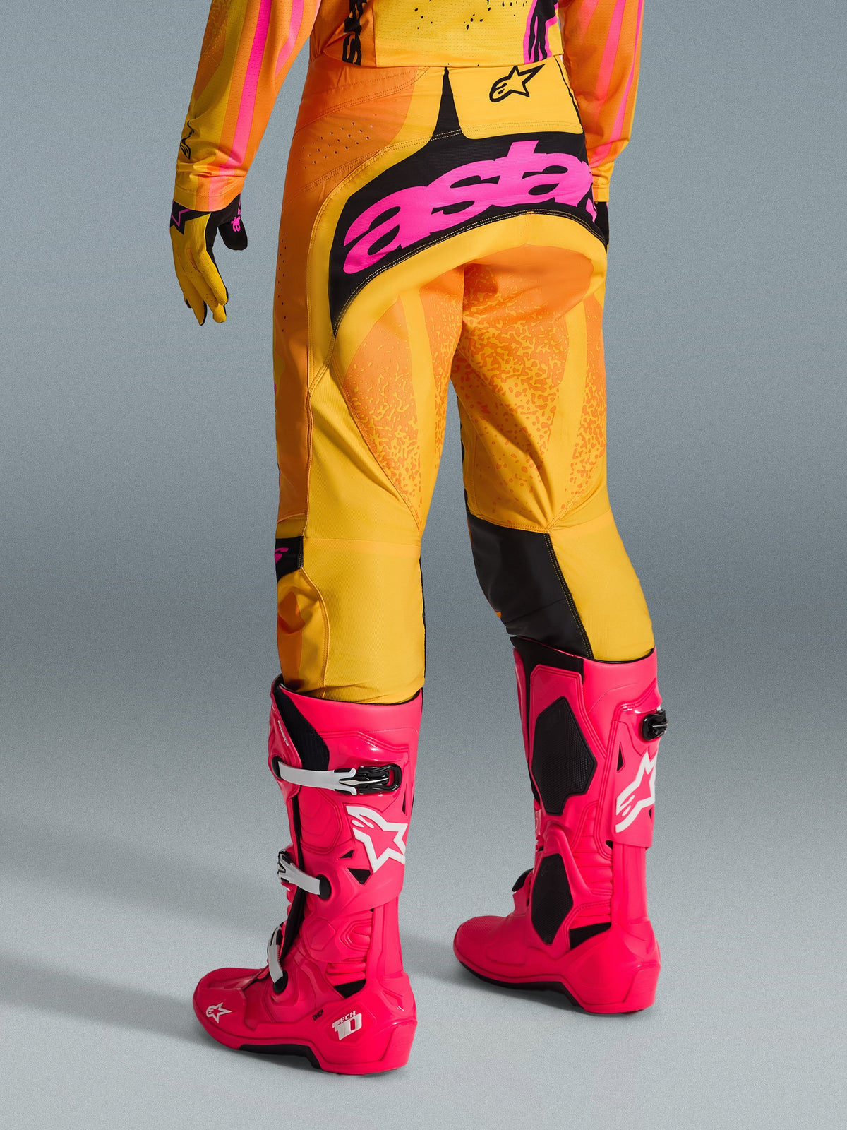 TECHSTAR NOMUR PANTS - ORANGE/YELLOW/PINK