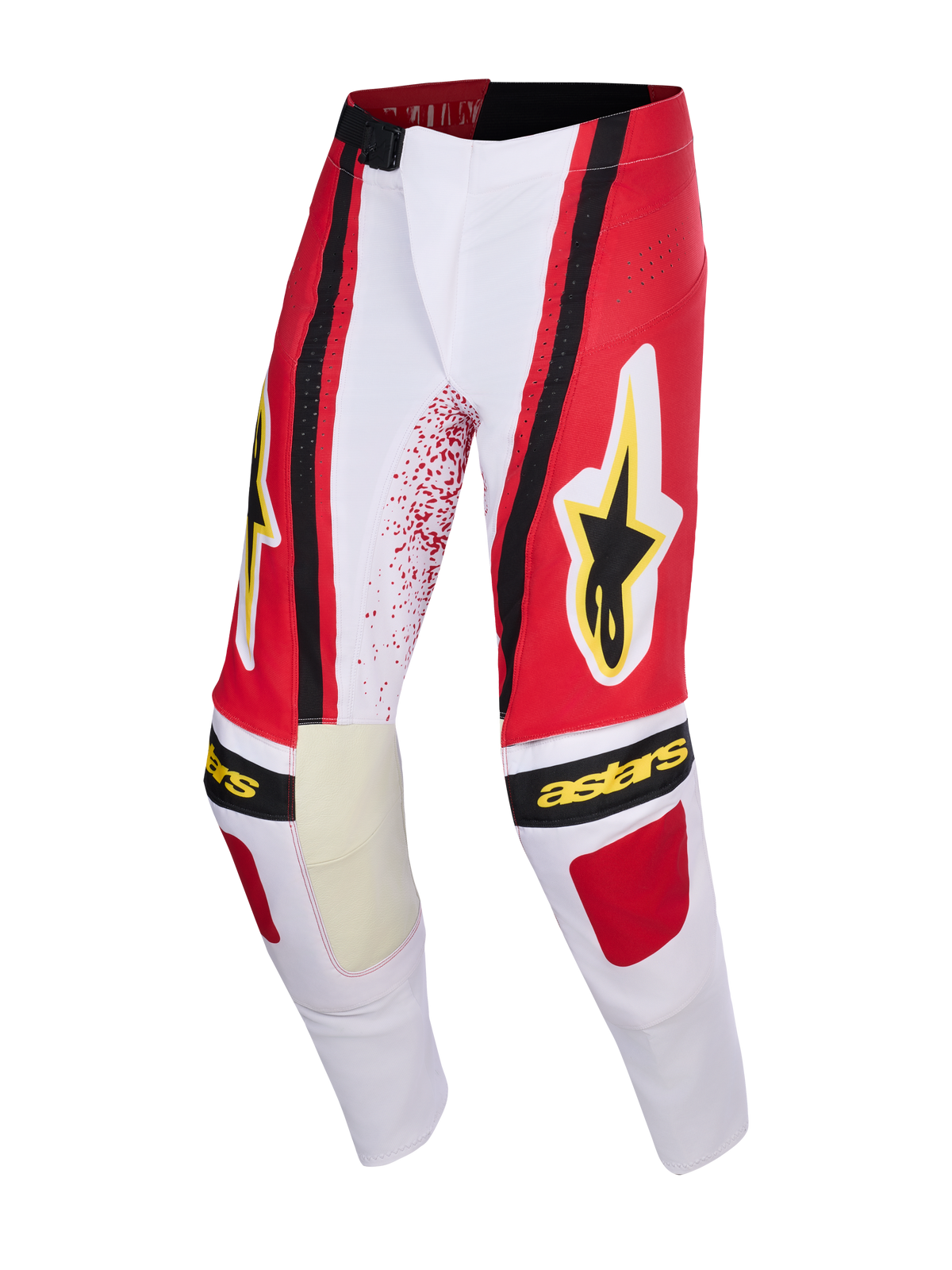 TECHSTAR NOMUR PANTS - LIGHT GRAY/RED/BLACK Alpinestars motocross kit