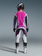 FLUID GRID PANTS - BLACK/LIGHT GRAY/PURPLE