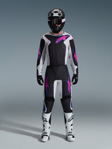 FLUID GRID PANTS - BLACK/LIGHT GRAY/PURPLE