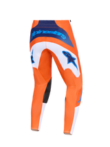 FLUID GRID PANTS - ORANGE/UCLA BLUE