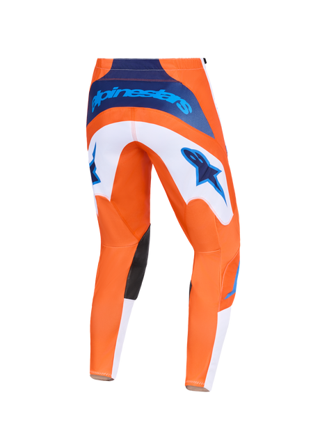 FLUID GRID PANTS - ORANGE/UCLA BLUE