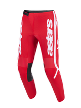 FLUID APEX PANTS - RED/WHITE Alpinestars motocross kit