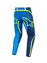 FLUID APEX PANTS - BLUE/YELLOW FLUO
