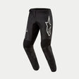 FLUID GRAPHITE PANTS - BLACK/SILVER Alpinestars motocross kit
