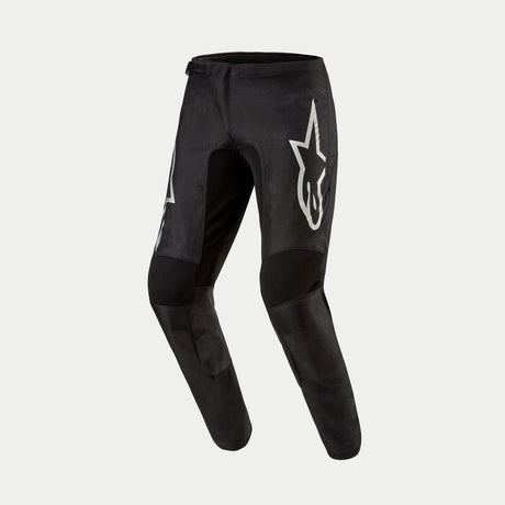 FLUID GRAPHITE PANTS - BLACK/SILVER Alpinestars motocross kit