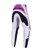 YOUTH FLUID GRID PANTS - BLACK/LIGHT GRAY/PURPLE