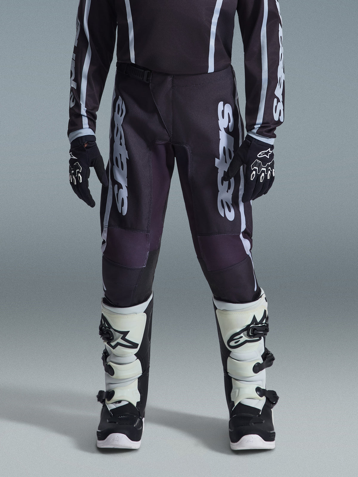 YOUTH FLUID APEX PANTS - BLACK/GRAY