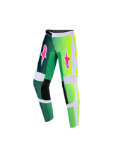 YOUTH FLUID PORTL PANTS - GREEN/WHITE/BLACK Alpinestars motocross kit