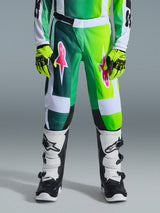 YOUTH FLUID PORTL PANTS - GREEN/WHITE/BLACK