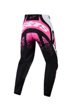 STELLA TECHSTAR NOMUR PANTS - BLACK/WHITE/FUCHSIA