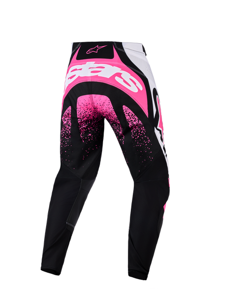 STELLA TECHSTAR NOMUR PANTS - BLACK/WHITE/FUCHSIA