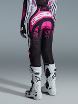STELLA TECHSTAR NOMUR PANTS - BLACK/WHITE/FUCHSIA