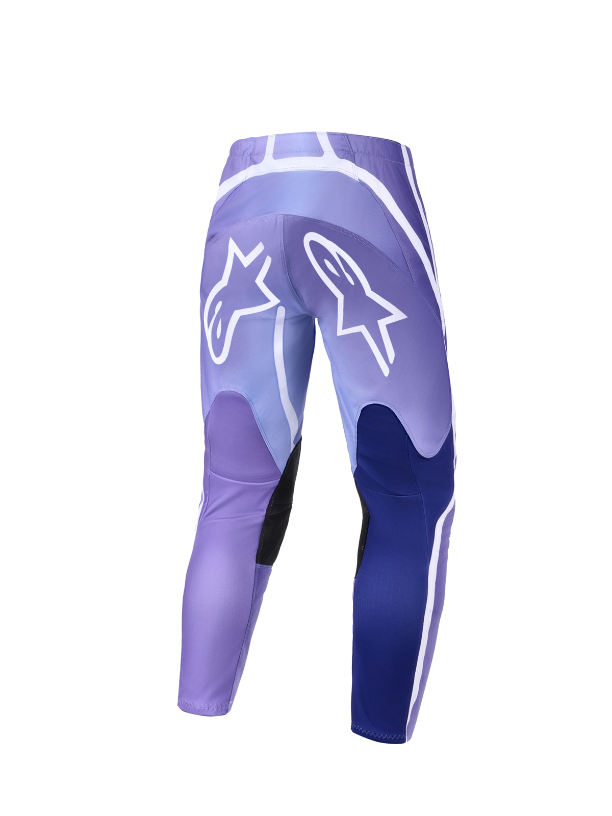 STELLA FLUID APEX PANTS - VIOLET/WHITE