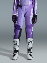 STELLA FLUID APEX PANTS - VIOLET/WHITE