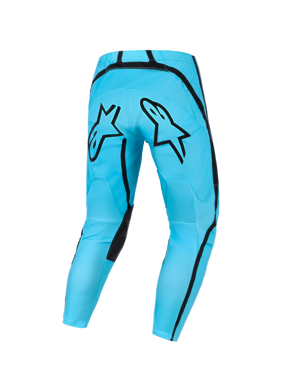 STELLA FLUID APEX PANTS - TROPICAL BLACK