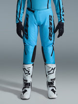 STELLA FLUID APEX PANTS - TROPICAL BLACK
