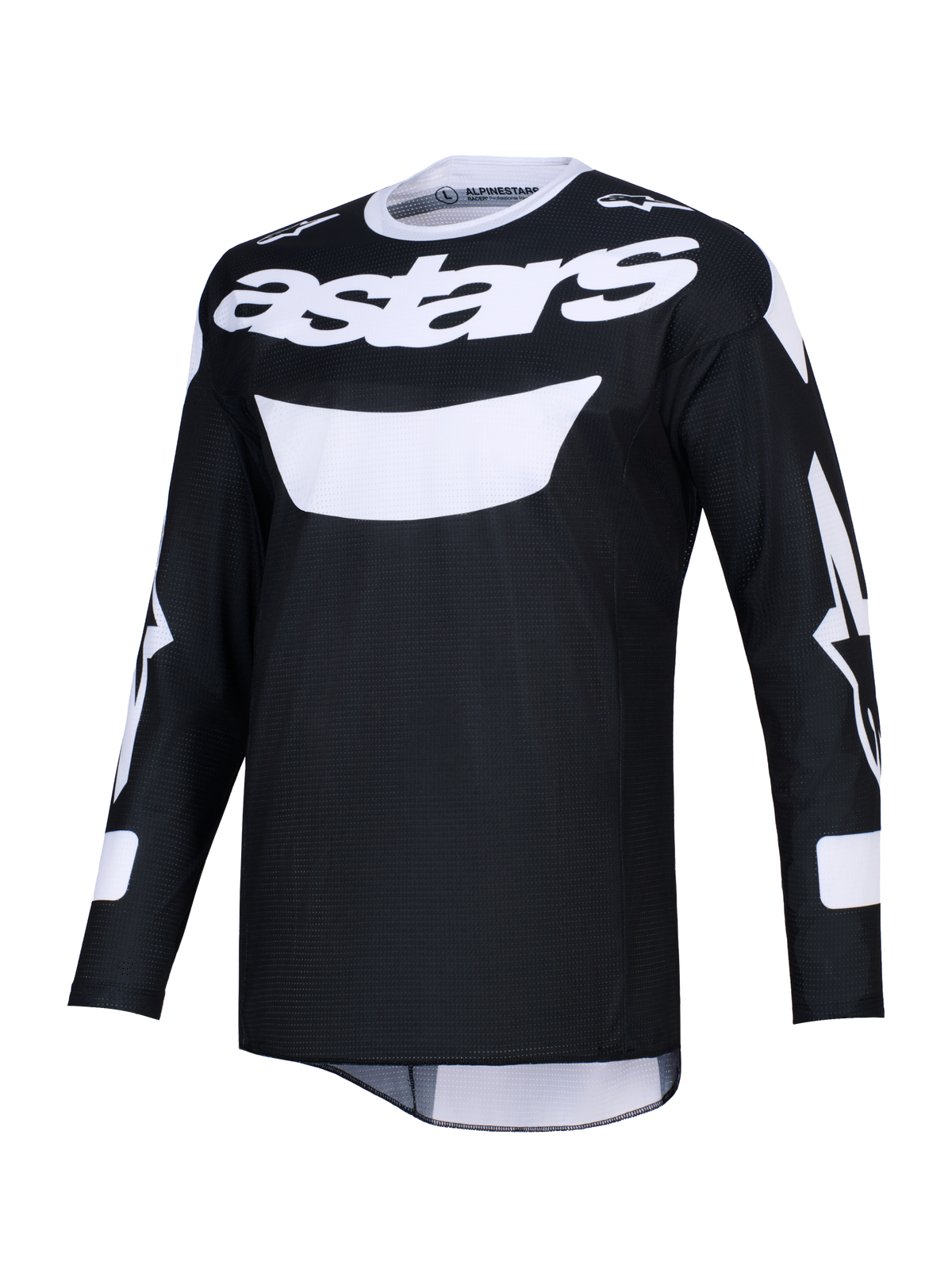 RACER AIR RIWAY JERSEY - BLACK/WHITE Alpinestars motocross kit