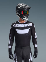 RACER AIR RIWAY JERSEY - BLACK/WHITE