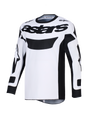 RACER RIWAY JERSEY - WHITE/BLACK Alpinestars motocross kit
