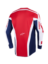 RACER RIWAY JERSEY - WHITE/BLUE/RED