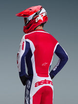 RACER RIWAY JERSEY - WHITE/BLUE/RED